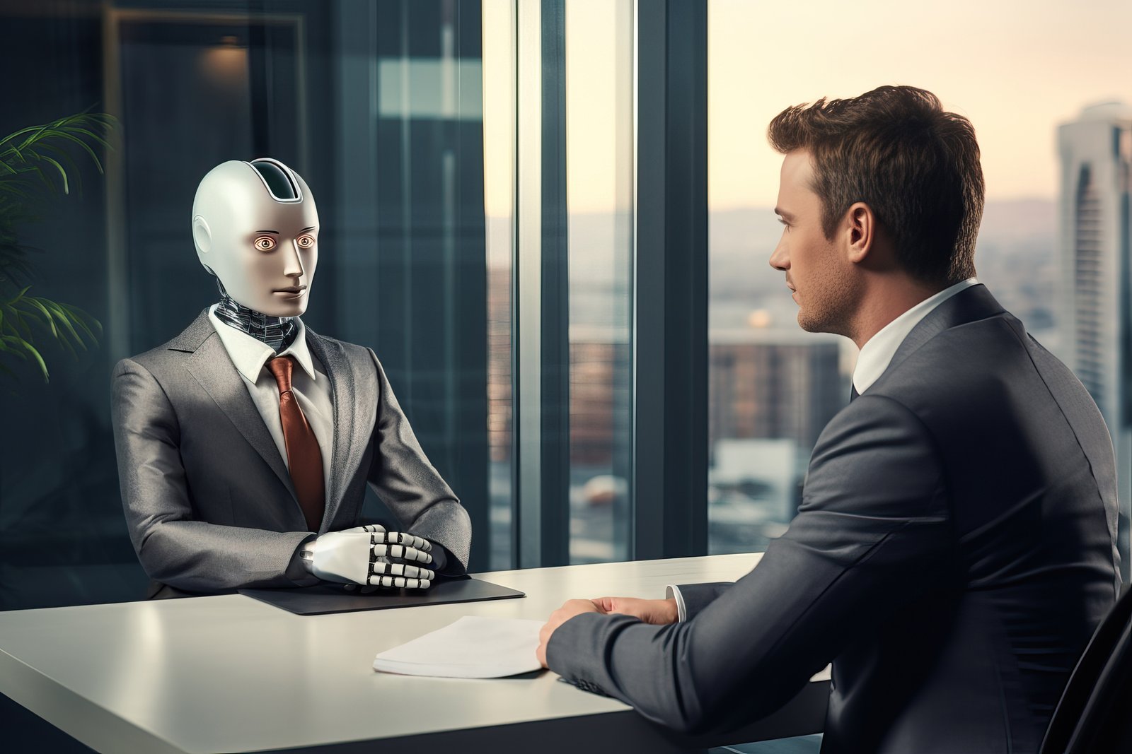 Entrevista guiada por inteligencia artificial